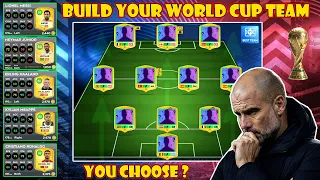 Build Your World Cup 2026 Team ⚽🏆 Choose Your Players In DLS 26