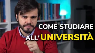Come STUDIARE all'UNIVERSITÀ: il miglior METODO di STUDIO UNIVERSITARIO [PACRAR]