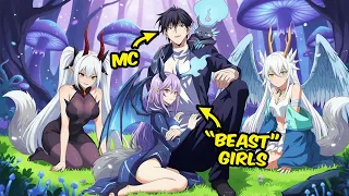 When the MC Gain a Taming Skill & Ended Up Taming OP Beast Girls! - Manhwa Recap
