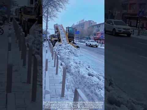 Clear Snow with an All-in-One Plow Vehicle! 🚗❄️