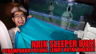 PERTAMAKALI NAIK SLEEPER BUS PULANG KAMPUNG LEWAT HUTAN ANGKER! ADA PENAMPAKAN POCONG, AUTO NGOMPOL!