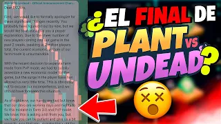 ⚠️ ¡¡LA UNICA SOLUCION PARA QUE NO SEA EL FINAL DE PLANT VS UNDEAD!! ⚠️