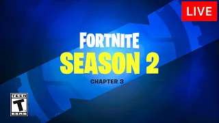 🔴 [LIVE] *NEW* FORTNITE SEASON 2 GAMEPLAY! - NEW MAP, BATTLE PASS & TRAILER (Fortnite Battle Royale)