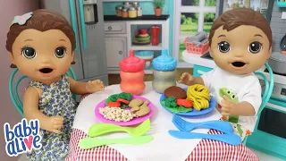 FIZ COMIDINHA DE MASSINHA PARA OS GÊMEOS LAURINHA E FELIPINHO