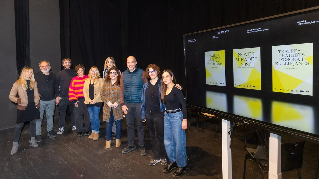 Teatres i teatrets d’Osona i el Lluçanès, de nou junts per promocionar la cultura
