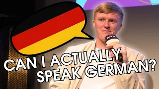 Speaking German for 3 minutes