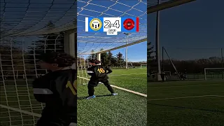 Match de Coupe VS L’ASSOFA ⚽️🥵 Le soleil est mon pire ennemi 😅 #gk #gardien #gardiendebut 