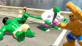 The Incredible Hulk vs Thing vs Lizard: The Ultimate Battle!