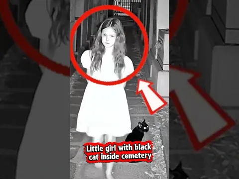 CCTV Caught a Girl Vanishing in a Cemetery😯
