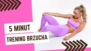 5 MINUT || TRENING NA PŁASKI BRZUCH 🔥z Fit Lovers