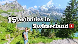 Things to do in Switzerland🇨🇭 Travel Guide