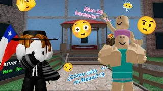 ¡¡Me encontré una parejita en Murder mystery 2!! 😧 (con subs)!
