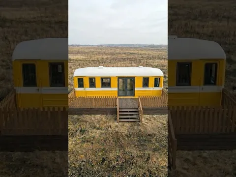 Story of a Homeless Man’s Wagon… Turned It Into a Home 🚂🏠