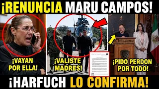 MARU CAMPOS CEPILLADA! HARFUCH DA LA NOTICIA! LLEGA EJERCITO ¡INICIA JUICIO POLITICO!