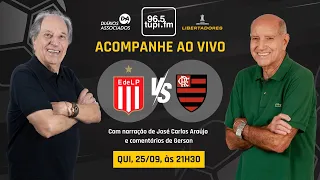 ESTUDIANTES DE LA PLATA 1 (2) x (4) 0 FLAMENGO - Libertadores - Quartas - Volta - 25/09/25 - AO VIVO