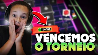 🥇 1º LUGAR! NO TORNEIO 4v4 DO KHORTEX😱GANHAMOS 26MIL GEMAS NESSE CAMPEONATO💎STUMBLE GUYS