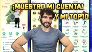 ¡MUESTRO ESTADÍSTICAS, MEDALLAS y MI TOP 10 MEJORES POKÉMON! - POKEMON GO