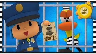 👮 POCOYO E NINA - A Polícia Cuida de Nós [123 minutos] | DESENHOS ANIMADOS para crianças