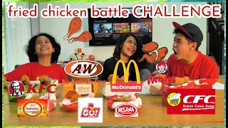 Challenge Fried Chicken Battle | TheRempongsHD