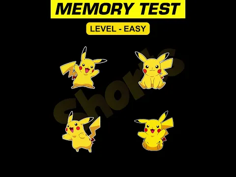 Memory Test  : Guess The Correct One ! | Guess Puzzle | #shorts