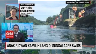 Anak Ridwan Kamil Hilang di Sungai Aare Swiss