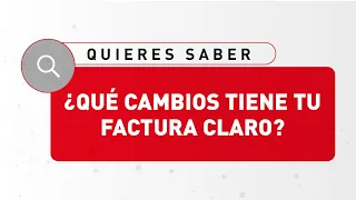 Asesores en la red | Conoce el detalle de la nueva factura de tus servicios Claro