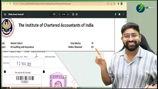 AIR 1 CA Inter Audit Marksheet | 90 Marks | How to Present CA Inter Audit Paper By CA Kapil Goyal