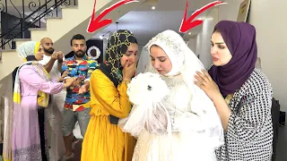عريس اختي هرب يوم فرحها 🥲 || ورطت اكرامي في الجوازه التانيه !!😱 زوجته انهارت