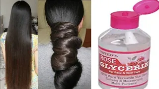 बालों के लिए वरदान हैं ग्लिसरीन,जाने उपयोग विधि व फायदे।Benefits of Glycerin for Long, Curly & Shiny