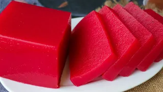 ডিম,আগার আগার ছাড়া কলিজা ঠান্ডা করা তরমুজের পুডিং।।পুডিং রেসিপি।।Watermelon Pudding।।Pudding Recipe