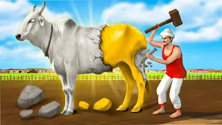 Golden Cow Statue | Hindi Kahaniyan | Hindi Stories | Kahani | Cartoon Cartoon | Cartoon