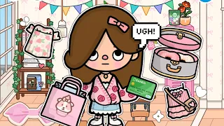 SPOILED BRAT Goes To *BOARDING SCHOOL* 🏫💖 || *WITH VOICE* 🎙️|| Toca Boca TikTok Roleplay 🩵🌈