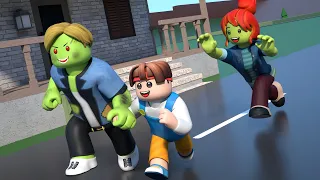 ROBLOX Brookhaven 🏡RP: Save Zombie Parents From Evil Wizard | Roblox Big