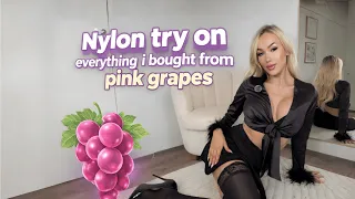 Everything I Bought From PinkGrapes | Nylon Try-On Haul