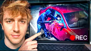 He stole my car, so I stole it back!