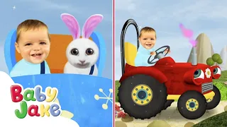 @BabyJakeofficial - Let's go for a Ride 🚂 🚜 🚀 | TV Shows for Kids