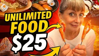 Unlimited Buffet in Vietnam for $25 – Is It Worth It?#Vietnam#FoodVlog#AllYouCanEat