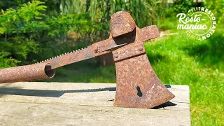 Axe-Saw-Chisel Triple Restoration