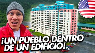 EL PUEBLO DONDE TODOS VIVEN DENTRO DEL MISMO EDIFICIO - Whittier, Alaska