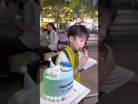 This Kid Celebrates His Birthday In This Strange Way 🤯