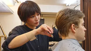💈(ASMR) She Did Everything! Barbering Full Service – Haircut, Shave & More