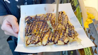 How to Make Banana Roti | Thai Street Food