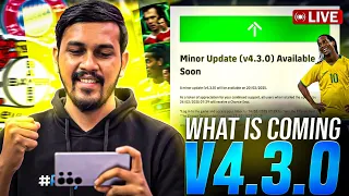 eFootball 25 v4.3.0 Update is here... What's coming today? | LIVE