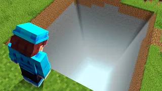 Minecraft, But Taking Damage Deletes the Chunk
