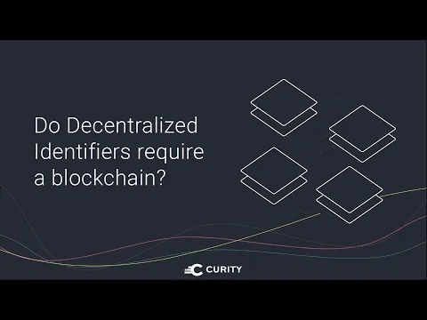 Do Decentralized Identifiers Require a Blockchain?