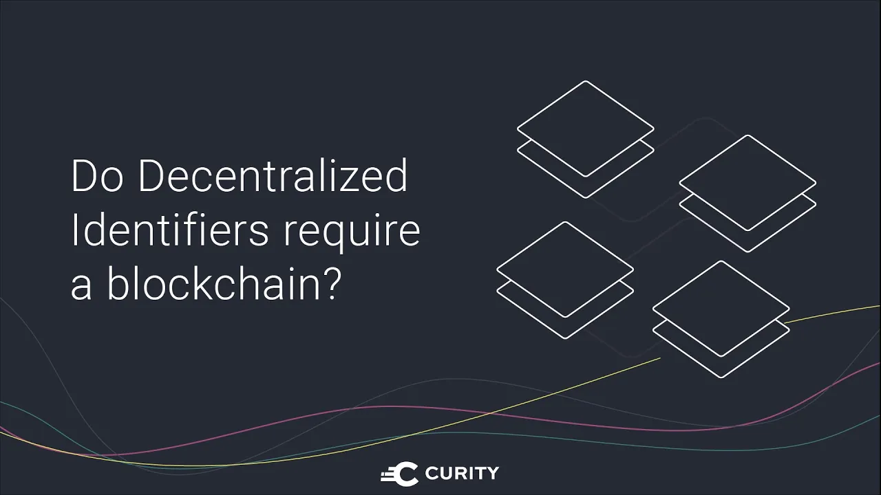 Do Decentralized Identifiers Require a Blockchain?