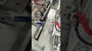 Automatic Floor Wiper Making Machine - Drill Hole & Tapping Screws