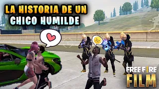 PELICULA DE FREE FIRE TRISTE 💔¡HISTORIA DE AMOR DE UN JOVEN HUMILDE!