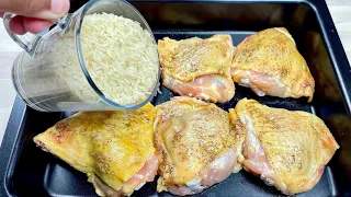 Faites cuire le poulet et le riz de cette façon le résultat est incroyable et délicieux! #117