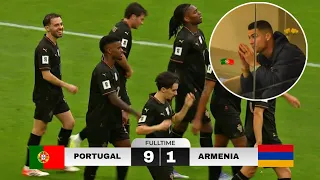 FULL HIGHLIGHT PORTUGAL VS ARMENIA 9-1 | WORLD CUP 2026 QUALIFIERS | FANS CAMERA